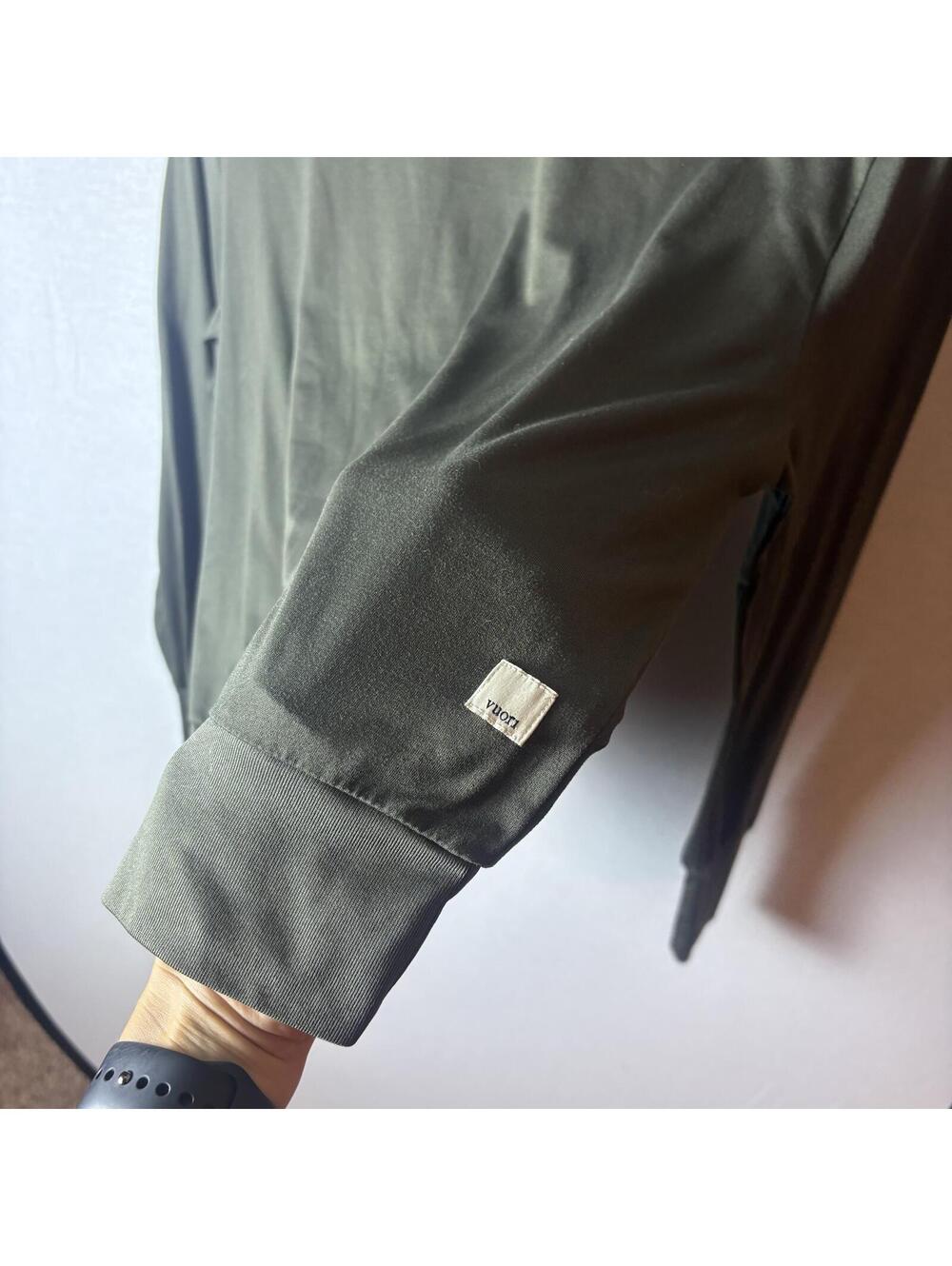 Vuori Daydream Crew Long Sleeve Size small Green - Picture 3 of 7